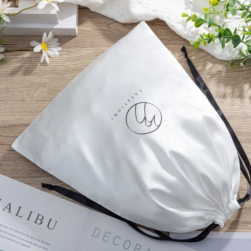 Satin Drawstring Pouch — image 4