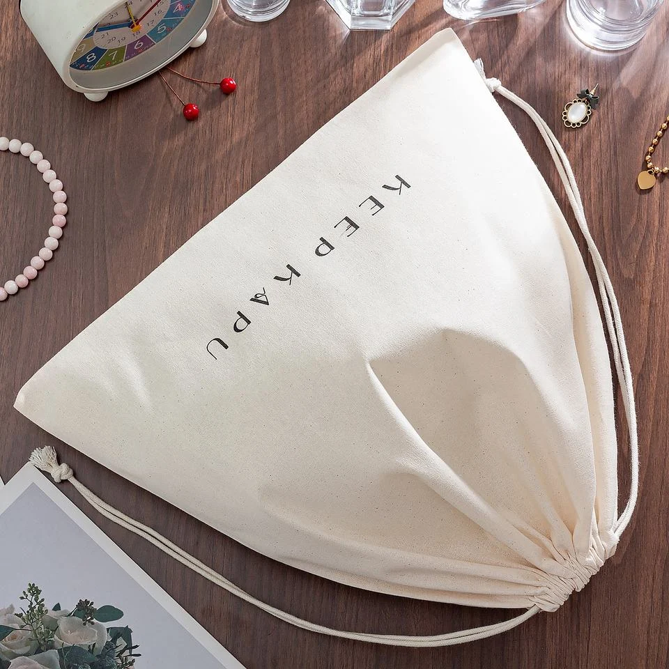 Cotton Drawstring Pouch — image 3