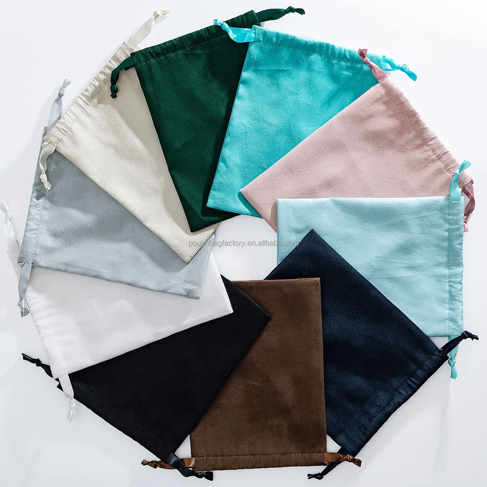 Microfiber Drawstring Pouch — image 4