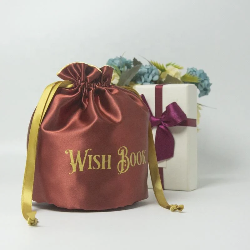 Satin Drawstring Pouch — image 2