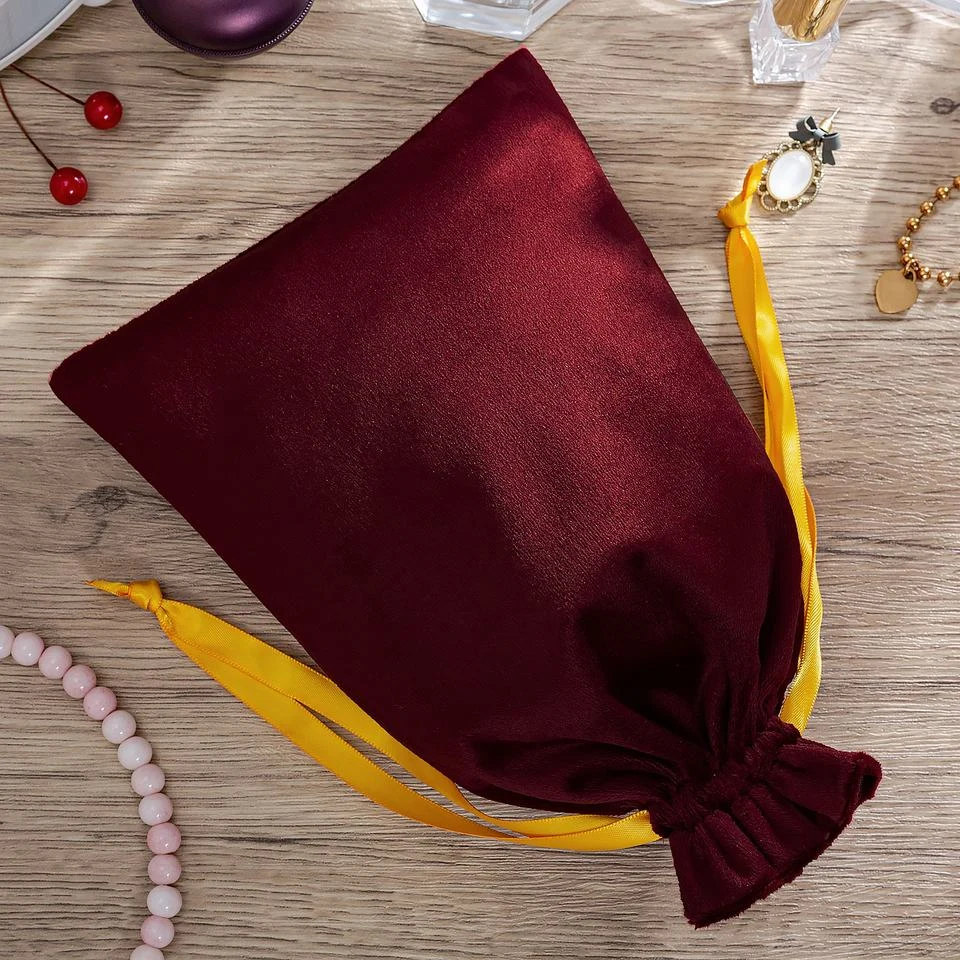 Velvet Drawstring Pouch — image 3