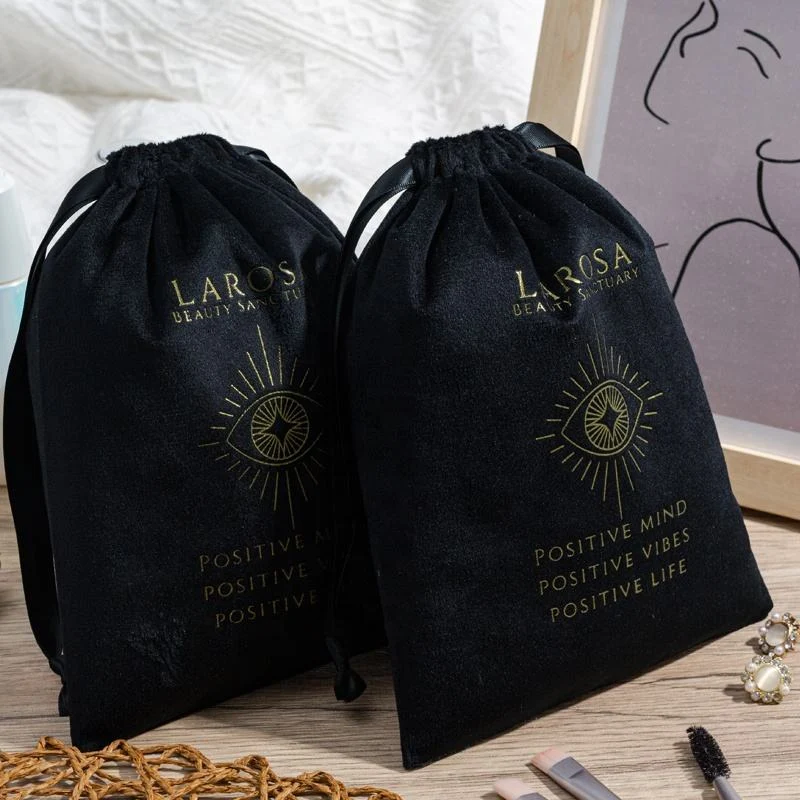 Velvet Drawstring Pouch — image 2