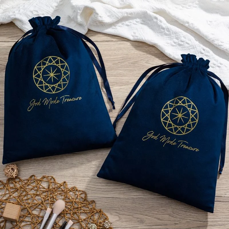 Velvet Drawstring Pouch — image 3