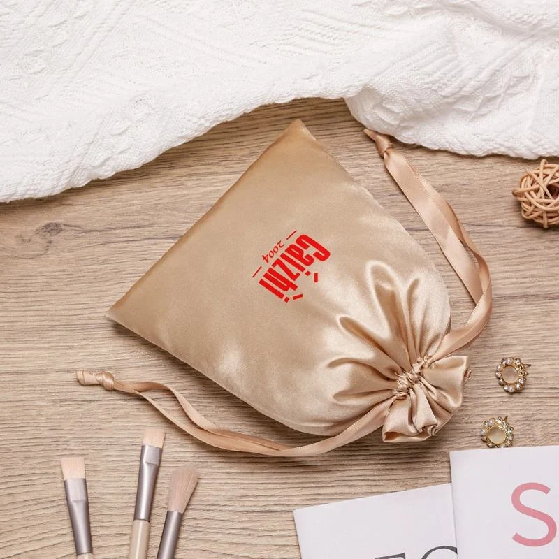 Satin Drawstring Pouch — image 4
