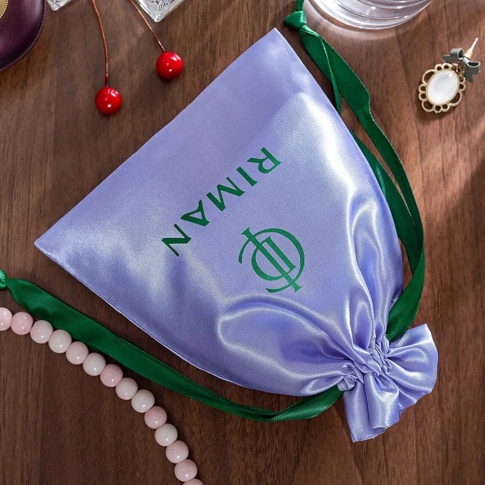 Satin Drawstring Pouch — image 2