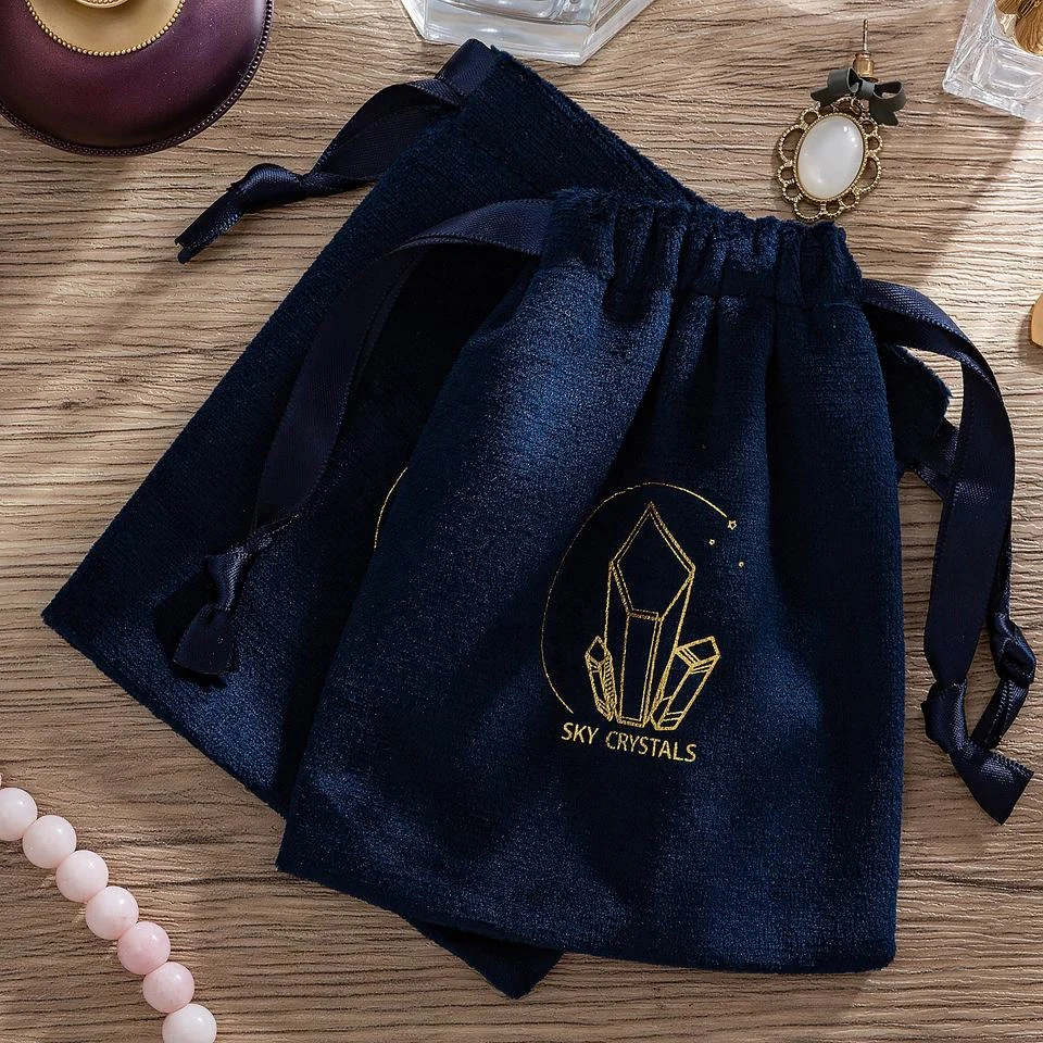 Velvet Drawstring Pouch — image 3