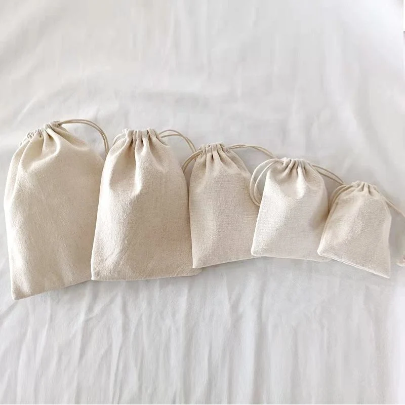 Cotton Drawstring Pouch — image 2