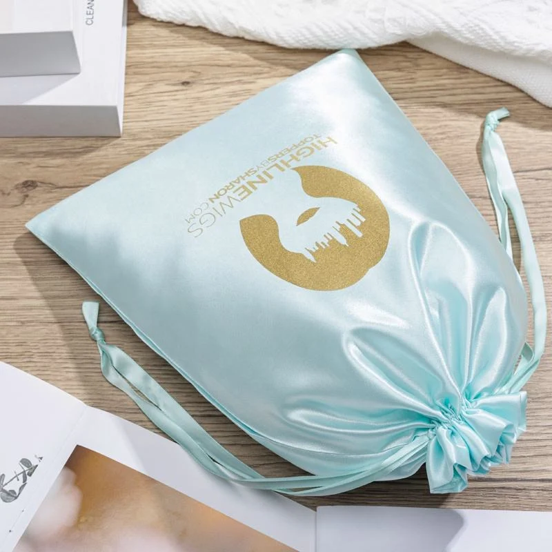 Satin Drawstring Pouch — image 4