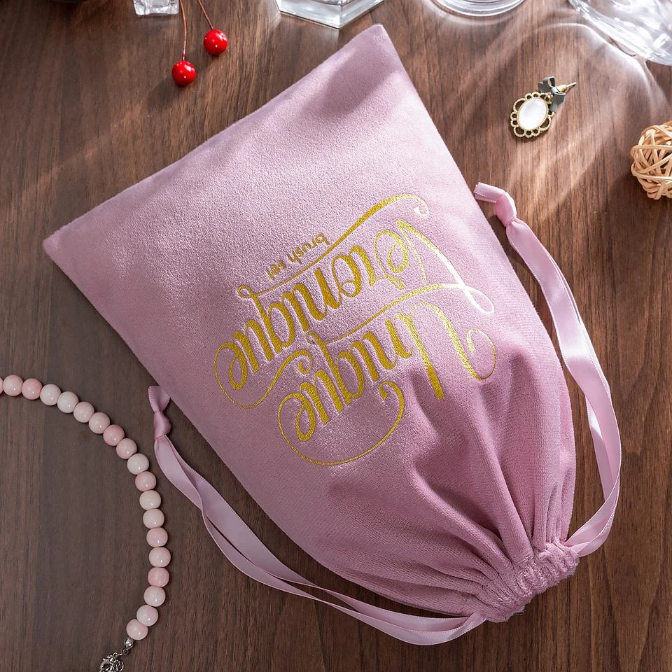 Microfiber Drawstring Pouch — image 2