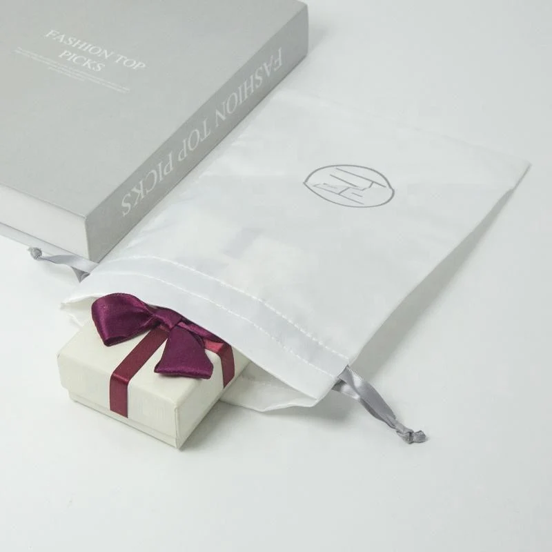 Satin Drawstring Pouch — image 4