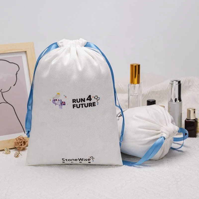 Cotton Drawstring Pouch — image 2