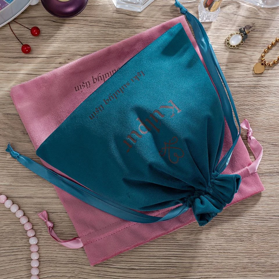 Microfiber Drawstring Pouch — image 2