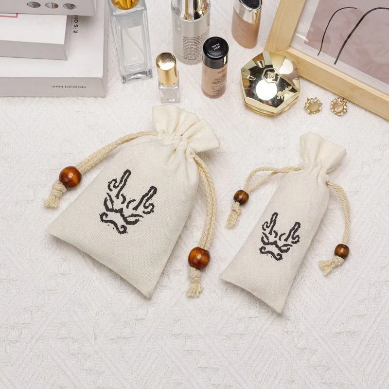 Cotton Drawstring Pouch — image 3