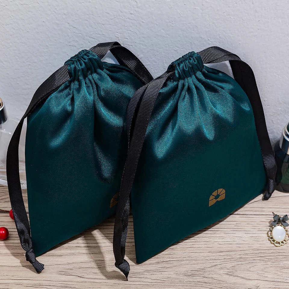 Satin Drawstring Pouch — image 3