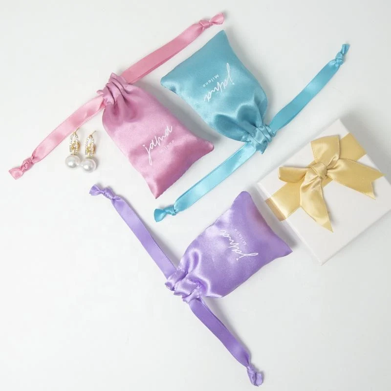 Satin Drawstring Pouch — image 4