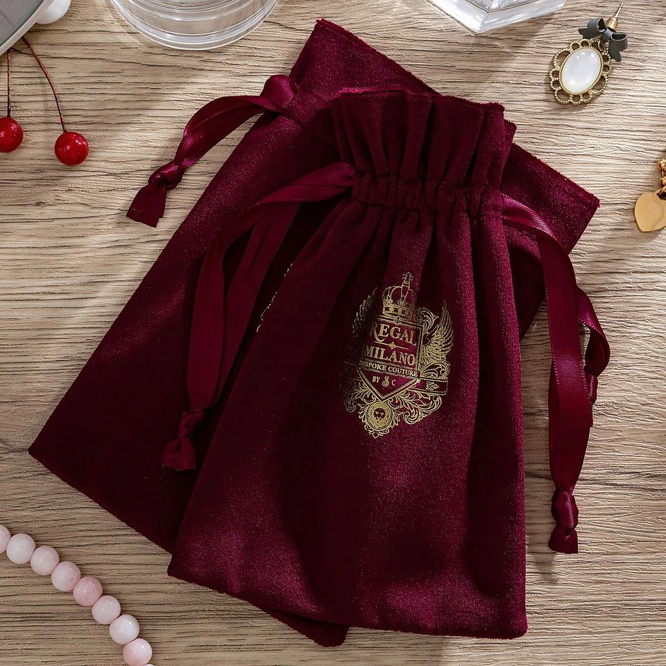 Velvet Drawstring Pouch — image 2
