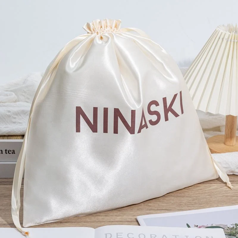 Satin Drawstring Pouch — image 2