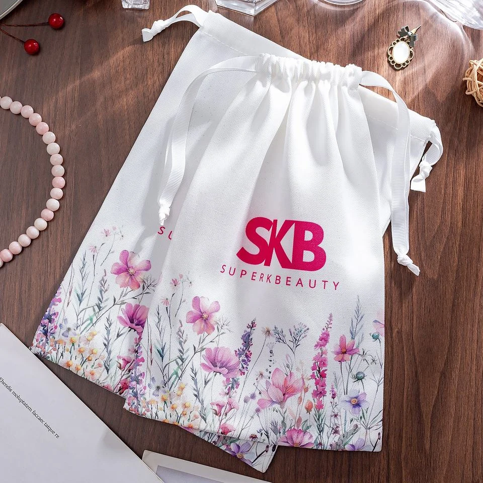 Cotton Drawstring Pouch — image 3