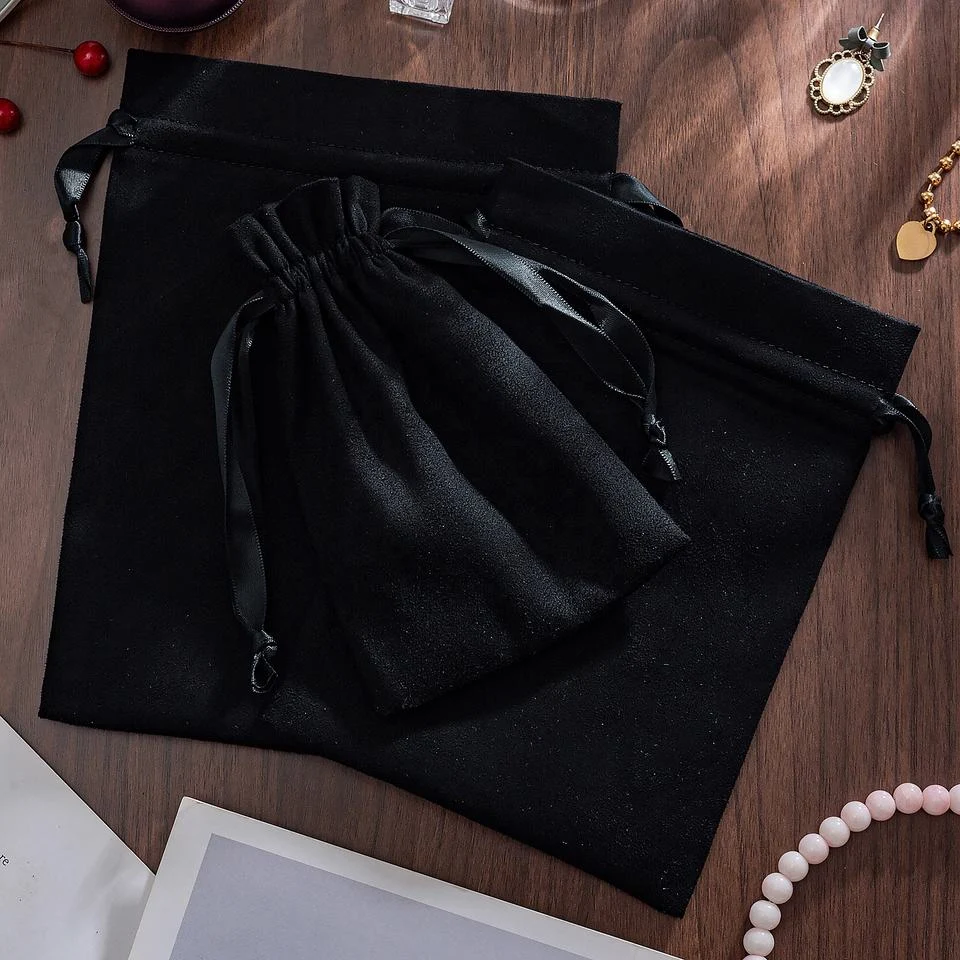 Microfiber Drawstring Pouch — image 2