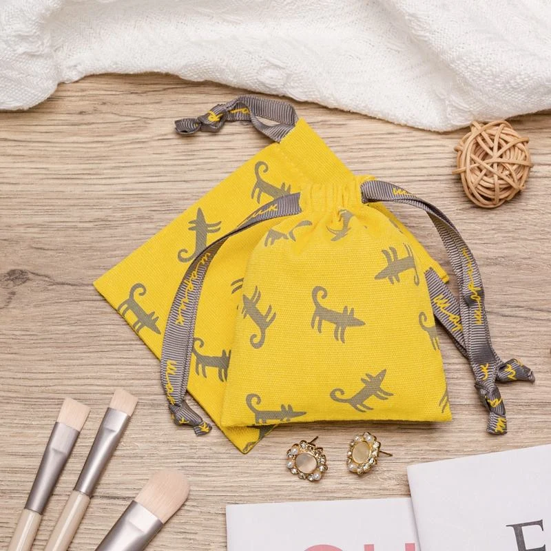 Cotton Drawstring Pouch — image 4