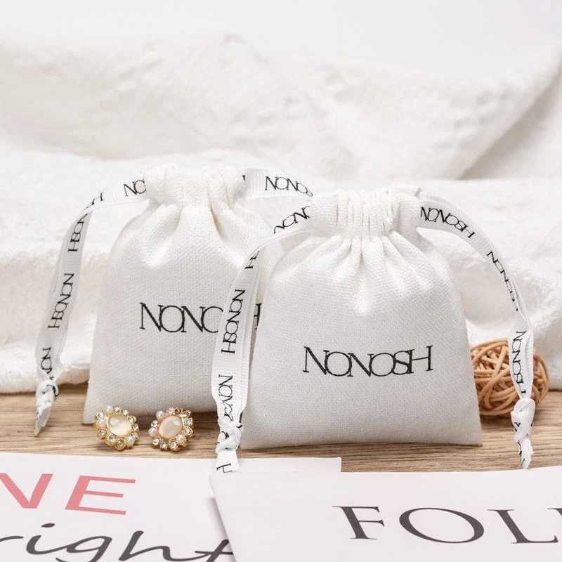 Cotton Drawstring Pouch — image 2