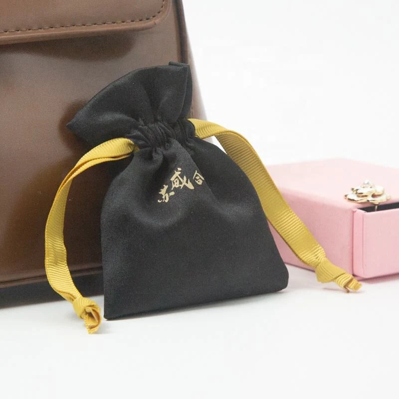 Satin Drawstring Pouch — image 2