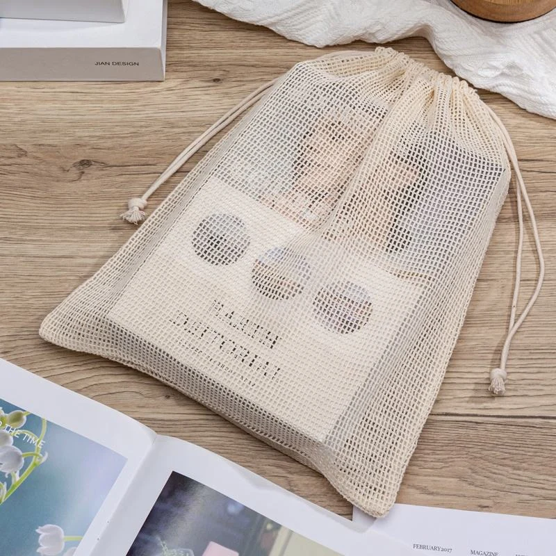 Mesh Drawstring Pouch — image 4