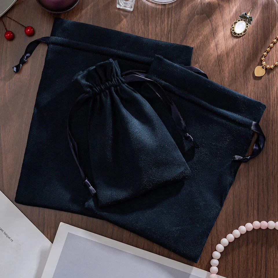 Microfiber Drawstring Pouch — image 2
