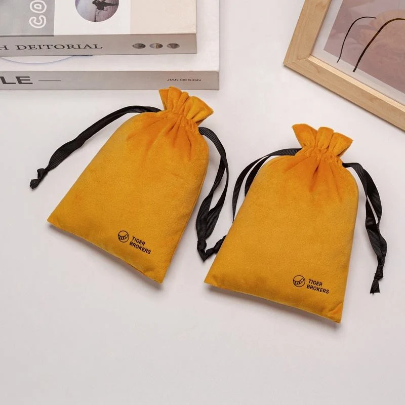 Velvet Drawstring Pouch — image 3
