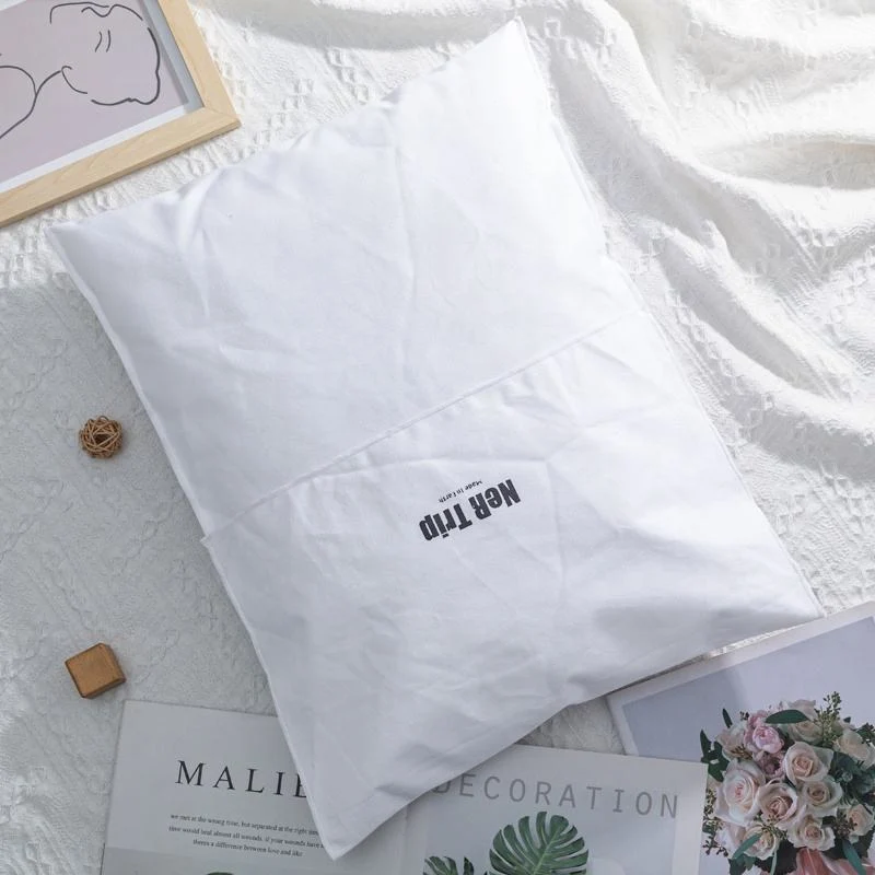 White Fabric Envelope Pouch — image 4