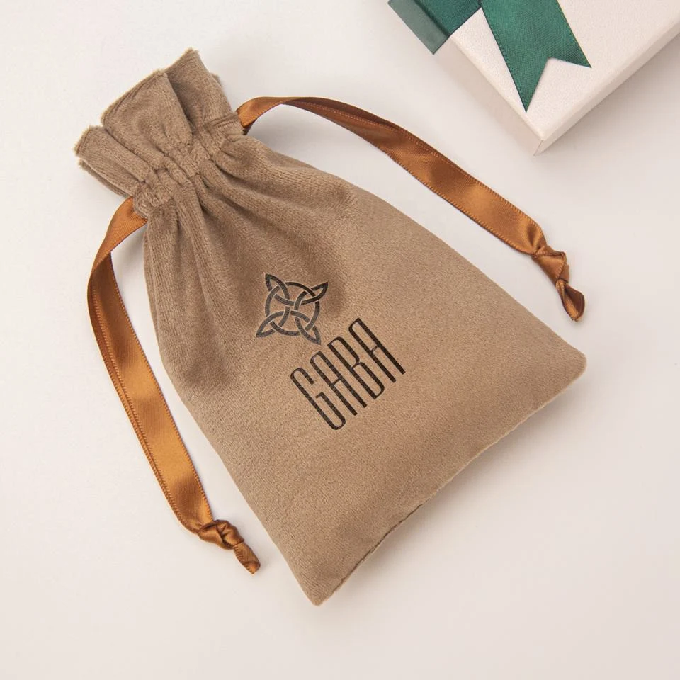 Velvet Drawstring Pouch — image 3