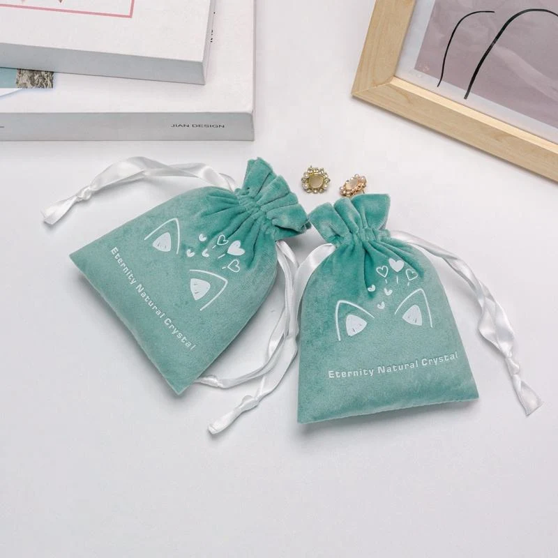 Velvet Drawstring Pouch — image 3