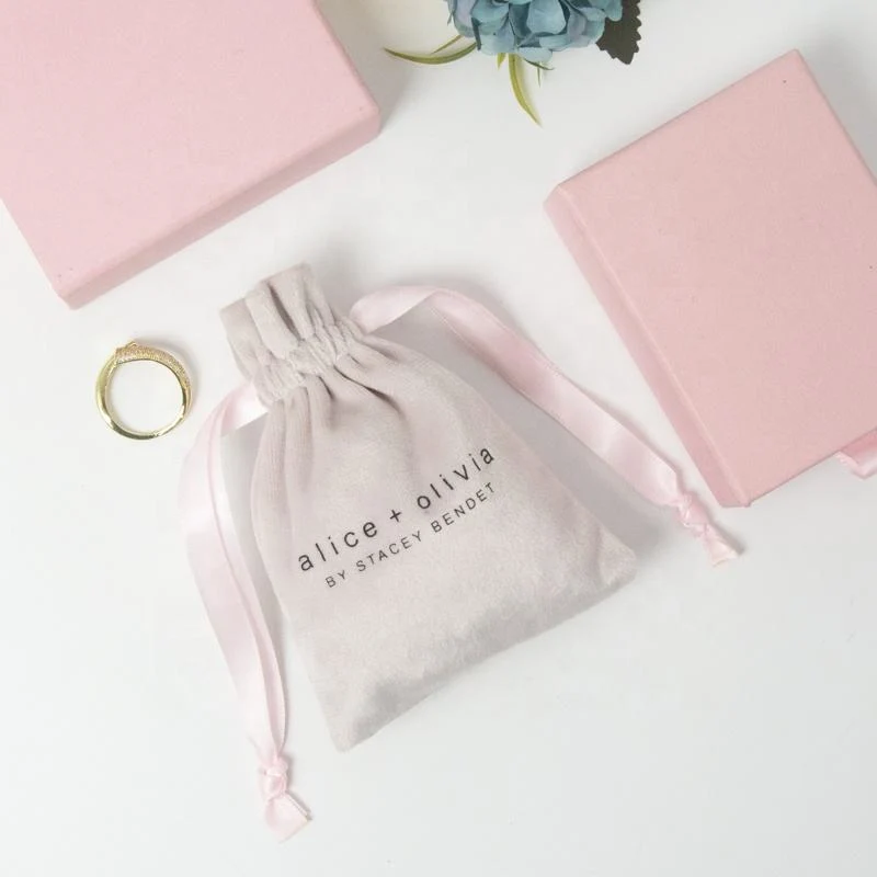 Velvet Drawstring Pouch — image 4