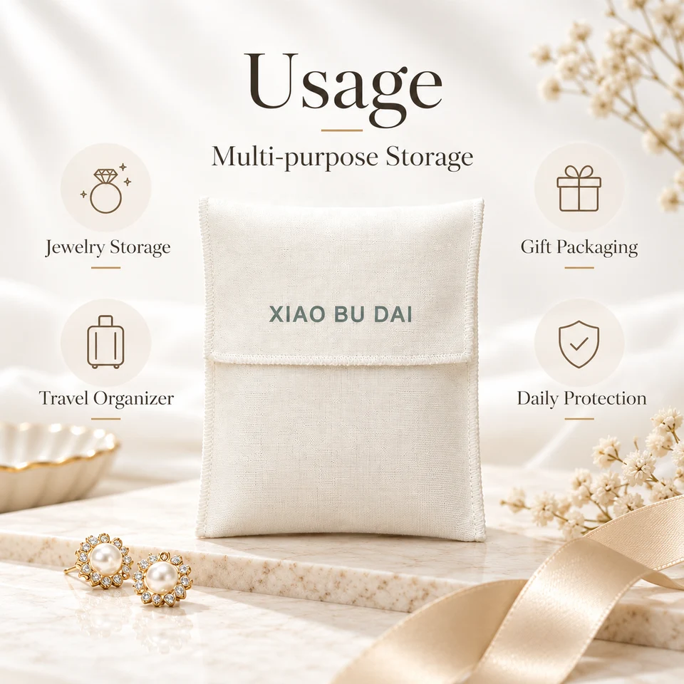 Cotton-Linen Style Gift Pouch — image 2
