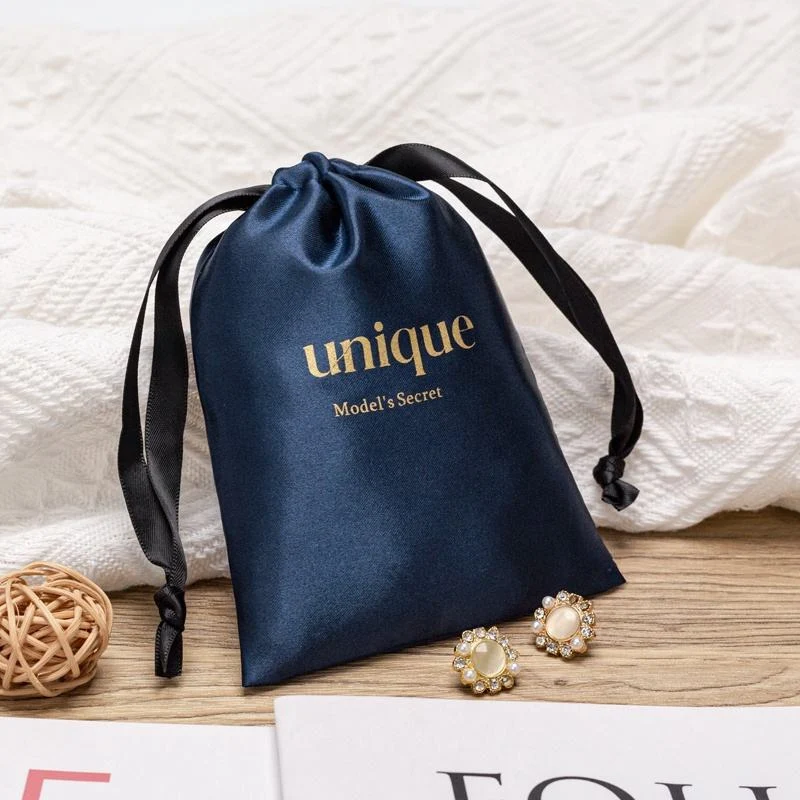 Satin Drawstring Pouch — image 3