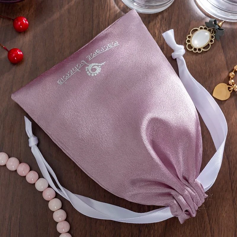 Satin Drawstring Pouch — image 3