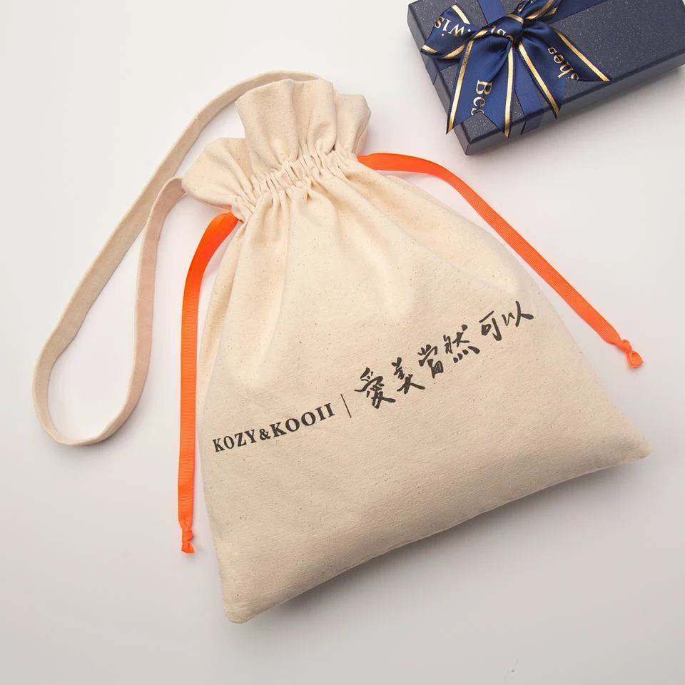 Cotton Drawstring Pouch — image 2