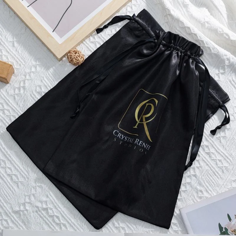 Satin Drawstring Pouch — image 3