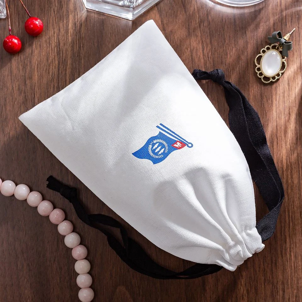 Cotton Drawstring Pouch — image 2