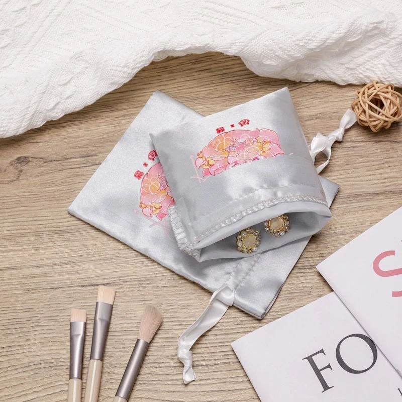 Satin Drawstring Pouch — image 5