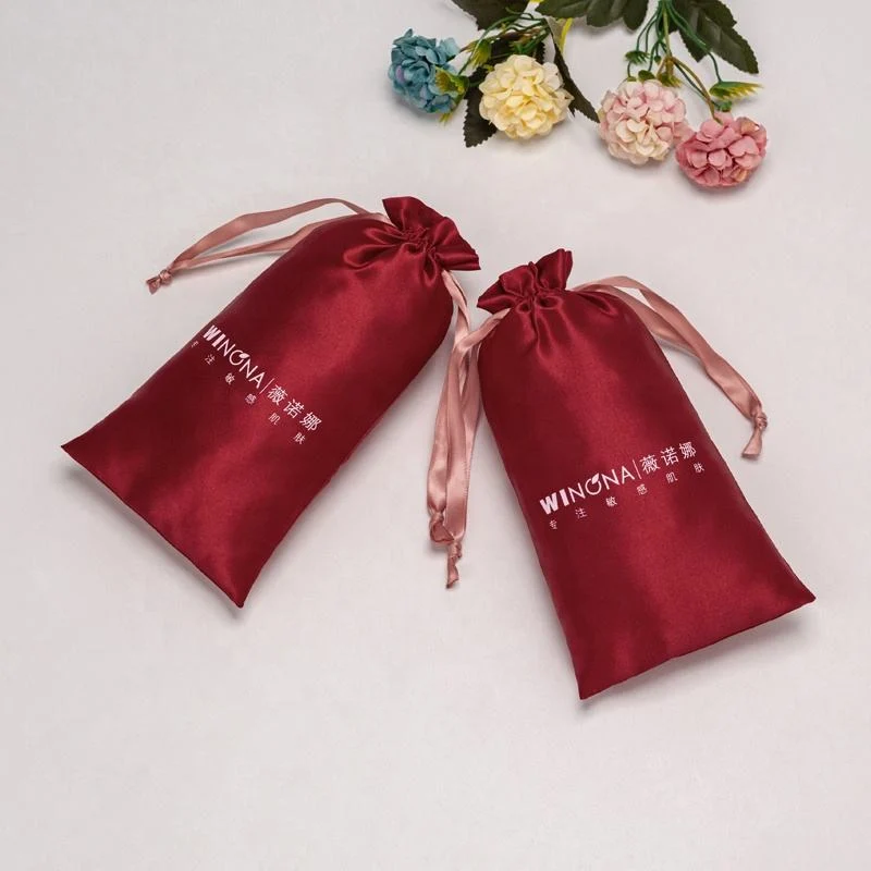Satin Drawstring Pouch — image 5