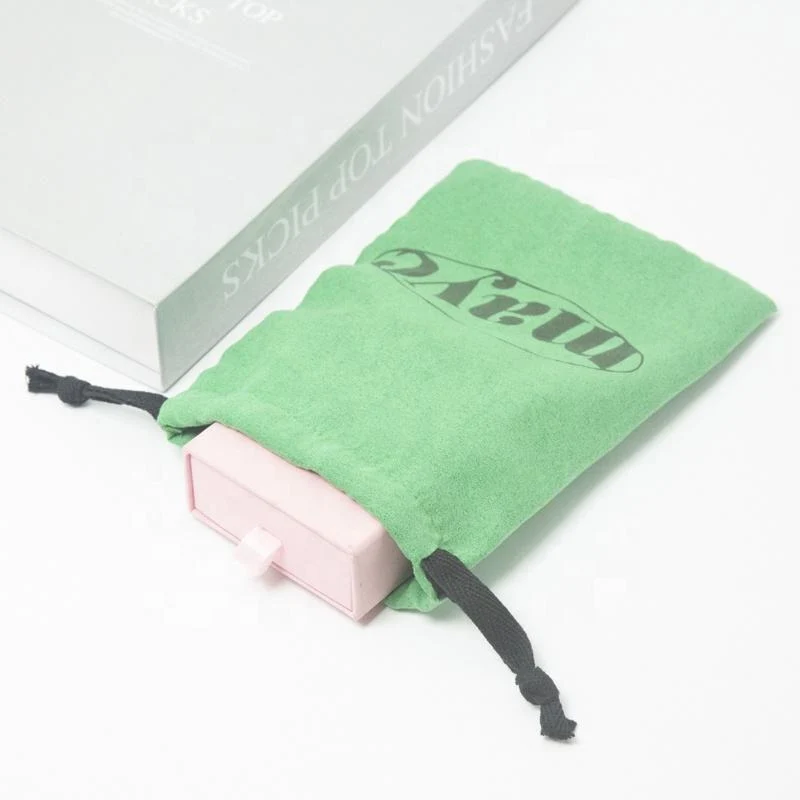 Microfiber Drawstring Pouch — image 4