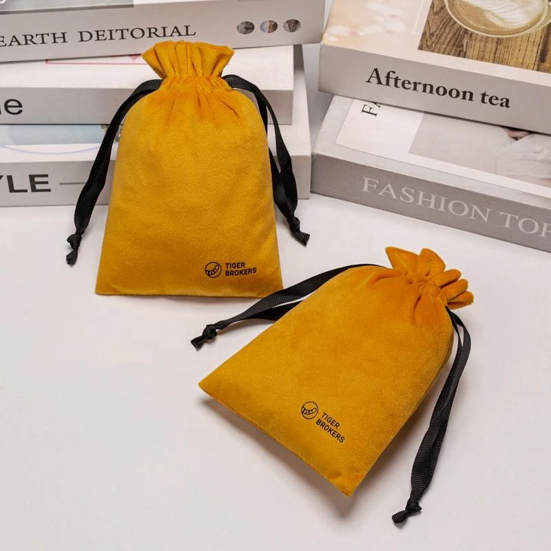 Velvet Drawstring Pouch — image 4