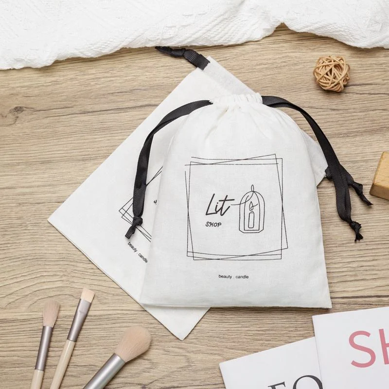 Fabric Drawstring Pouch — image 4