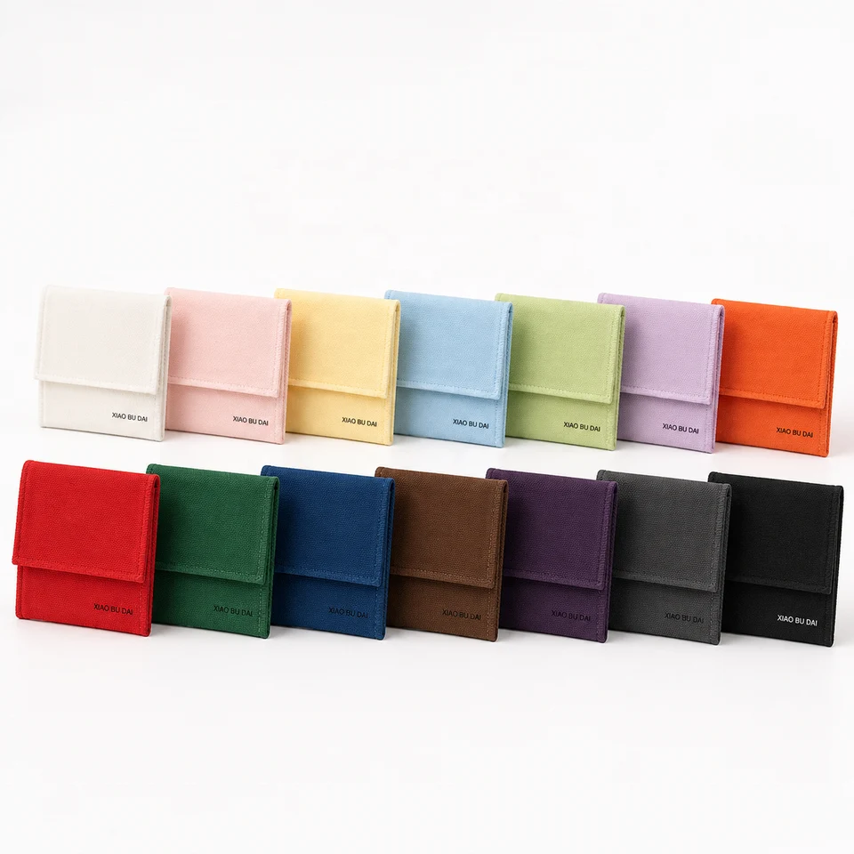 Cream Satin Envelope Pouch — image 4