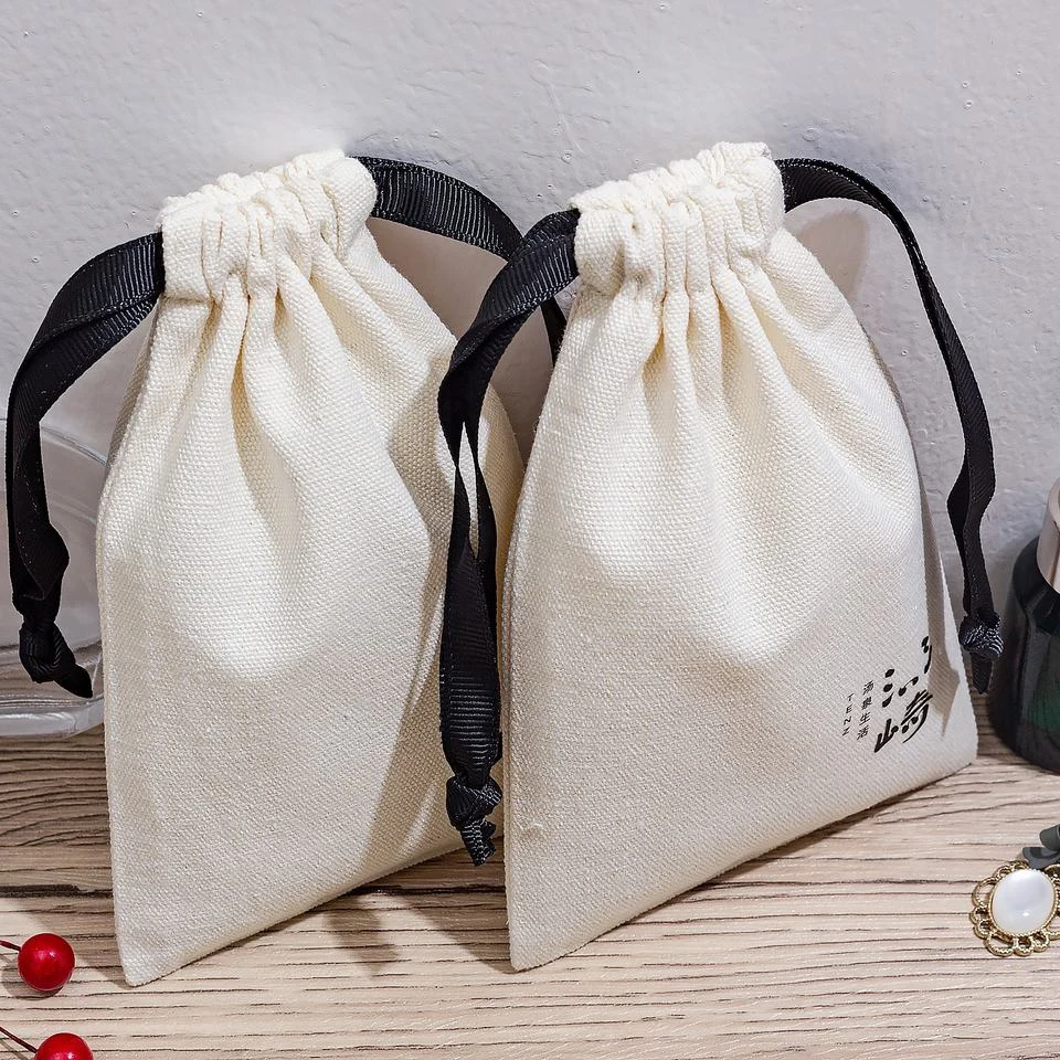 Cotton Drawstring Pouch — image 2