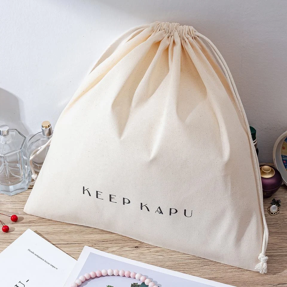 Cotton Drawstring Pouch — image 2