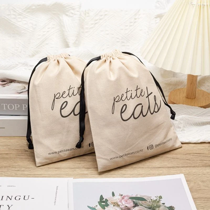 Cotton Drawstring Pouch — image 2