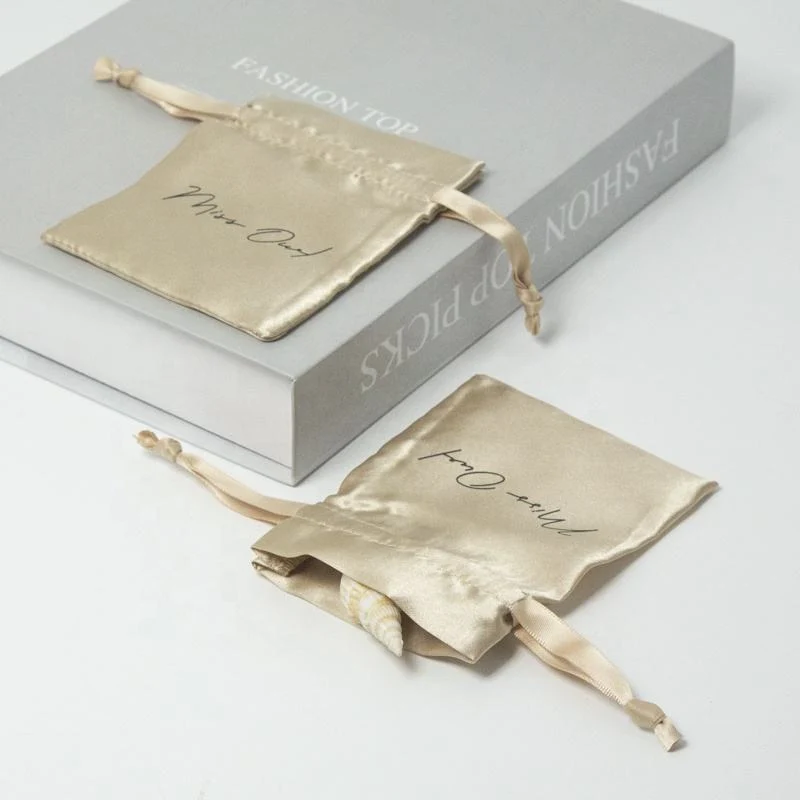 Satin Drawstring Pouch — image 4