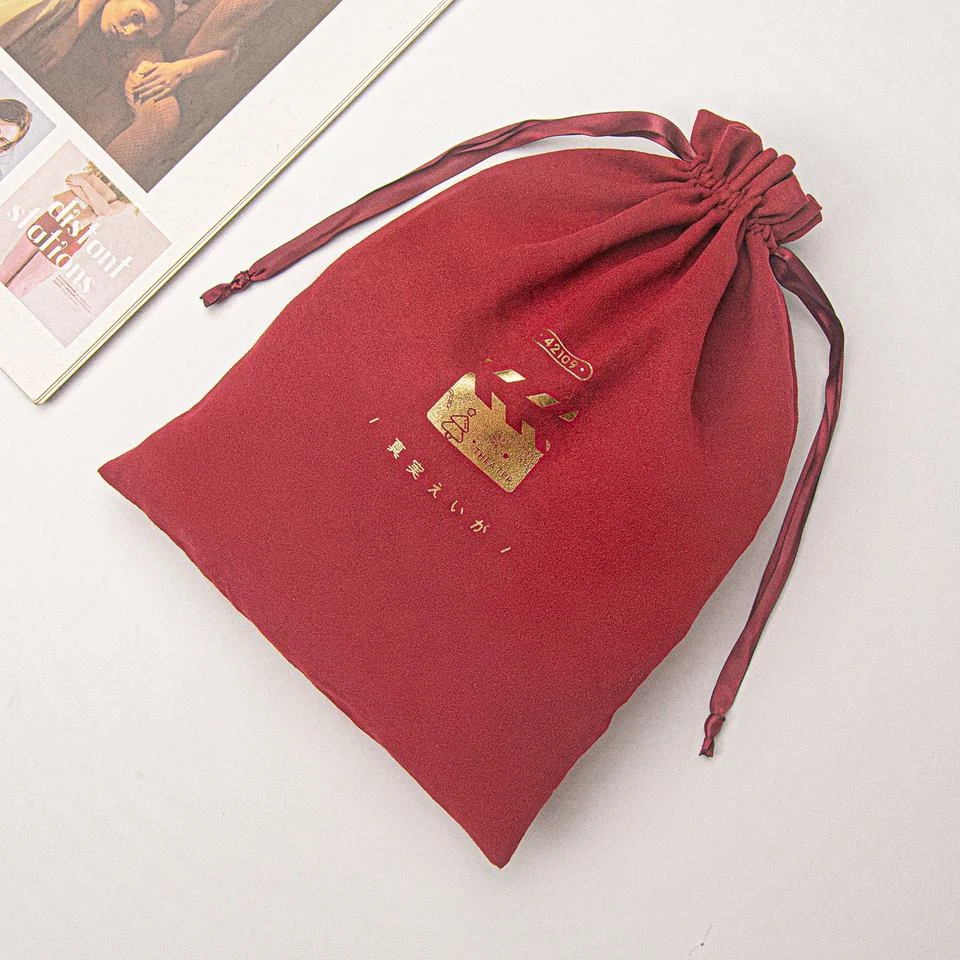 Velvet Drawstring Pouch — image 3